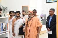 HH Swamiji touring the IIM Jammu Campus